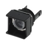 IP65 case for pushbutton unit, square, momentry or indicator
