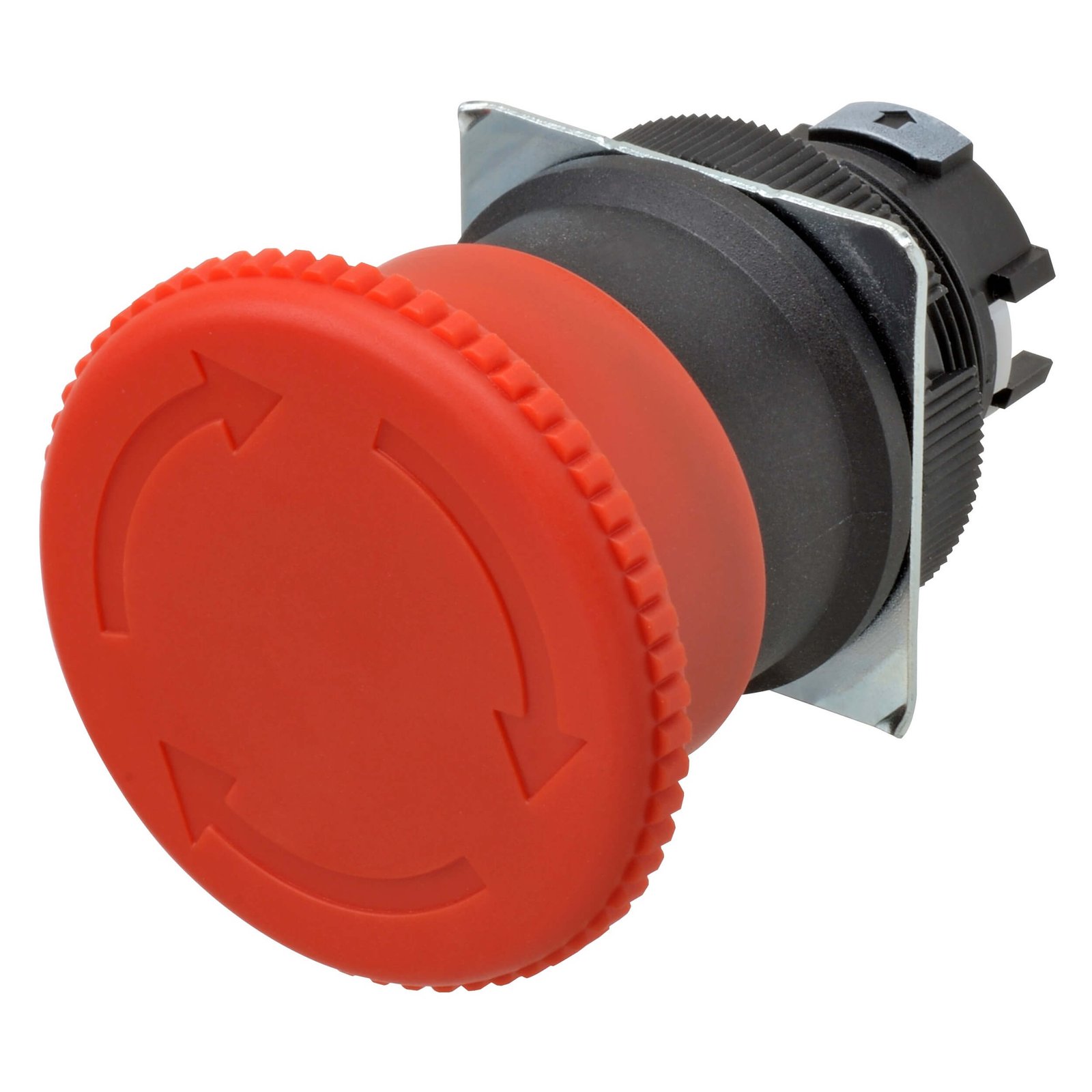 A22NE-M-N Emergency stop switch, non-illuminated, 40mm dia, push-lock/turn-reset, IP65 - Image 1