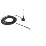 High-sensitivity magnetic-base antenna, all frequencies supported, cable length 2.5 m