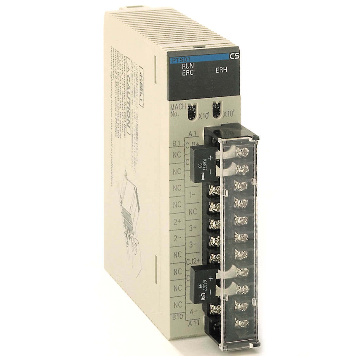 CS1W-PTS01 Isolated RTD input unit, 8 x inputs Pt100 (JIS, IEC), JPt100, resolution 0.1°C - Image 1