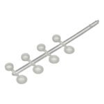 Sealing Kit for D41D, 4 flat plugs and 4 plugs with rim for high screw head