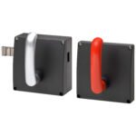 Actuator for D41G, with door handle, right-hand side, with emergency exit