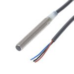 Proximity sensor, inductive, stainless steel, long body, M8, shielded, 2mm, DC, 3-wire, NPN-NO, 2m prewired