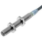 Proximity sensor, inductive, stainless steel, long body, M8, shielded, 2 mm, DC, 3-wire, PNP-NO, 5 m prewired