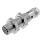 Proximity sensor, inductive, stainless steel, short body, M12, shielded, 4 mm, DC, 3-wire, NPN-NO, M12 connector