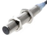 Proximity sensor, inductive, stainless steel, long body, M12, shielded, 4 mm, DC, 3-wire, PNP-NO, 2 m prewired