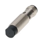 Proximity sensor, inductive, nickel-brass, short body, M12, unshielded, 5 mm, DC, 3-wire, PNP NO, M12 connector