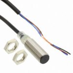 Proximity sensor, inductive, nickel-brass, short body, M12, shielded, 2 mm, DC, 3-wire, PNP NO, 2 m cable