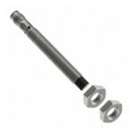 Proximity sensor, inductive, stainless steel, long body, M8, unshielded, 4 mm, DC, 3-wire, PNP-NC, M8 plug-in