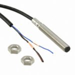 Proximity sensor, inductive, stainless steel, long body, M8, shielded, 2 mm, DC, 3-wire, PNP-NC, 2 m cable