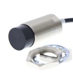 Proximity sensor, inductive, brass-nickel, M30, non-shielded, 40 mm, NO, 2 m cable robotic, DC 2-wire