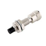 Proximity sensor, inductive, SUS short body, M8, unshielded, 2 mm, DC, 3-wire, PNP NO, IO-Link COM3,  M12 connector