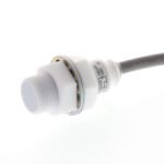 Proximity sensor, inductive, PTFE body, short, M18, shielded, 5mm, 3-wire DC, PNP-NO, 2 m cable