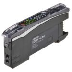 Fiber amplifier, standard model, color mark detection white LED, NPN output, smart tuning, connector