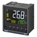 Temp. controller, PRO,1/4 DIN (96x96mm),1 x Valve OUT + Pot.,4 AUX,EVT. I/P 4,RS-485,Transf. OUT,100-240 VAC