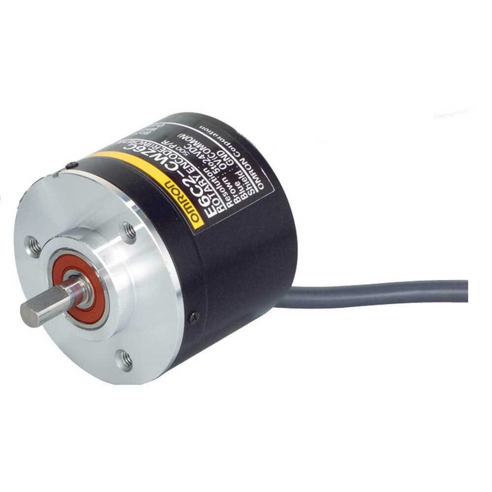 E6C2-CWZ6C-500PR-x Encoder, incremental, 1000ppr, 5 VDC, Line driver output, 2m cable - Image 1