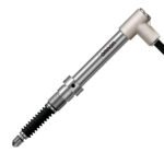 Contact sensor, right-angle air type, M9, flange, 12 mm detection range, 0.1 um resolution