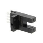 Photo micro sensor, slot type,  close-mounting, L-ON/D-ON selectable, incident light indicator, PNP, connector