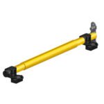 Muting sensor arm mounter for through-beam sensor; length 150 mm (2 mounters per set)