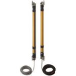 Safety Light Curtain, F3SG-SRB IP69K version, Type 2, 25 mm resolution, range 0.3 to 16.0 m, height 1040 mm, PNP/NPN