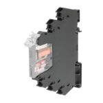 Slimline relay 6 mm incl. socket, SPDT, 6 A, Push-in terminals, 24 VAC/DC