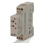 Timer, DIN rail mounting, 17.5 mm, 24-230 VAC/24-48 VDC, on-delay, 0.1 s-120 h, SPDT, 5 A, 'Smart Dial' lockable settings, no-input available, A...