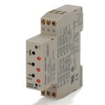 Timer, DIN rail mounting, 17.5 mm, 24-230 VAC/24-48 VDC, multifunction, 0.1 s-120 h, SPDT, 5 A, 'Smart Dial' lockable settings