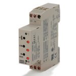 Timer, DIN rail mounting, 17.5 mm, 24-230 VAC/24-48 VDC, on/flicker-on/interval/one-shot-delay, 0.1 s-120 h, SPDT, 5 A, 'Smart Dial' lockable settings
