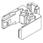 Main Unit Fixture for IO-Link AD Converter K3CV series
