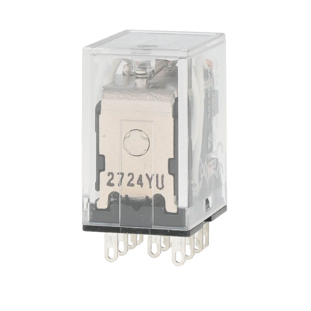 MY3-AC110_120 Relay, plug-in, 11-pin, 3PDT, 5 A, mech indicators, label facility, 110/120 VAC - Image 1