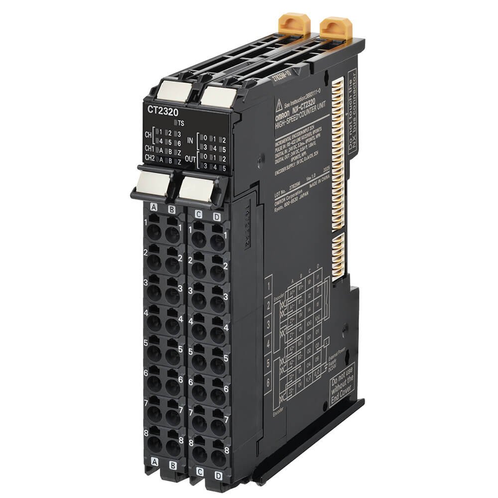 NX-CT2320 High-speed counter unit ideal for edge control, achieving high-speed response and high-resolution performance (Channnels 2(PNP), Max response... - Image 1