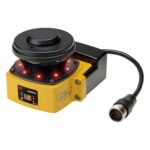 Safety laser scanner, measurement and EtherNet/IP, OS32C, safety radius 3 m, warning zone 10 m, PLd & Cat 3 (ISO 13849-1), Ethernet, 24 VDC, back...