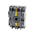 Socket, DIN rail/surface mounting, 11-pin, screw terminals