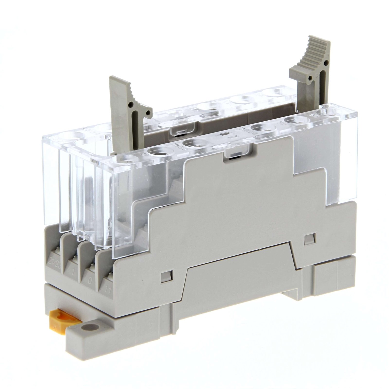 P7SA-14Fx Socket, DIN rail/surface mounting, 14-pin, screw terminals, for G7SA 6 pole relays - Image 1