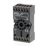 Socket, DIN rail/surface mounting, 11-pin, screw terminals (IEC/VDE).