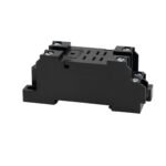 Socket, DIN rail/surface mounting, 8-pin, screw terminals