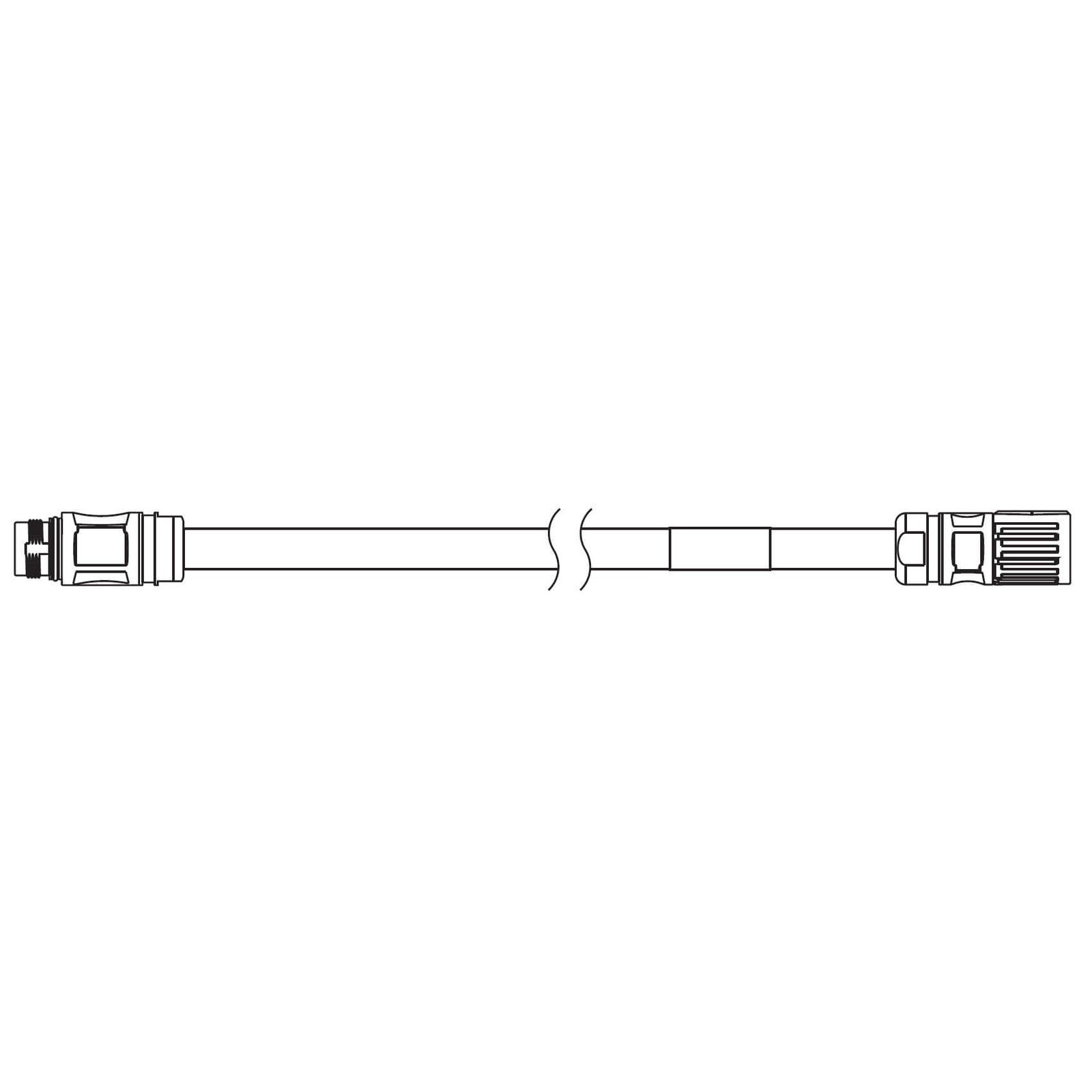 R88A-CX1AExxBF_tmp 1SA series servo EXTENSION hybrid cable, 20 m, 230 V: 200-750 W - Image 1