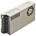 Power supply,350 W, 100-240 VAC input, 12 VDC, 29 A output, Upper terminal