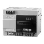 Power supply, 480 W, 100 to 240 VAC input, 24 VDC, 20 A output, DIN rail mounting, digital display running voltage and current, peak current, and...
