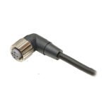 Sensor cable, M12 right-angle socket (female), 4-poles, A coded, PVC standard cable, IP67, 5 m