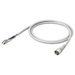 Sensor cable, Smartclick M12 straight socket (female), 4-poles, A coded, PVC fire-retardant robot cable, IP67, 20 m