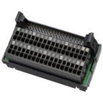 PLC interface wiring system with push-in plus technology and power supply terminal, 40 points MIL connector, Input/Output, Signal: 0.5 A,  Power: 7...