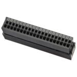 Interface wiring system with push-in plus technology and common terminals , 10 A, 250 VAC/DC, DIN rail horizontal and vertical mounting