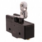 General purpose basic switch, Unidirectional short hinge roller lever (low OF), SPDT, 15A, screw terminals
