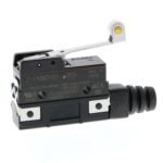 General purpose basic switch, hinge roller lever, SPDT, 15 A, drip proof, screw terminals with terminal cover